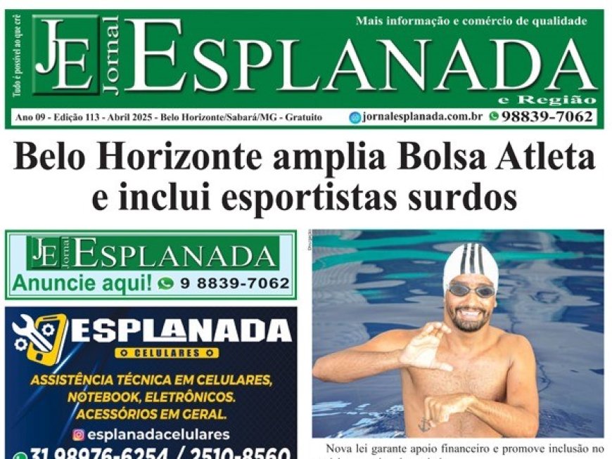 Edição 113 -Abril 2025- Jornal Esplanada