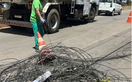 3,6 toneladas de cabos irregulares retirados