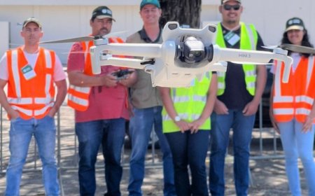 Utilização de drones no campo avança no Norte de Minas
