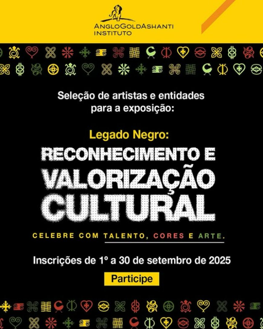 Instituto AngloGold Ashanti lança edital para exposição sobre legado negro