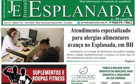 Edição 124 - Abril 2026- Jornal Esplanada