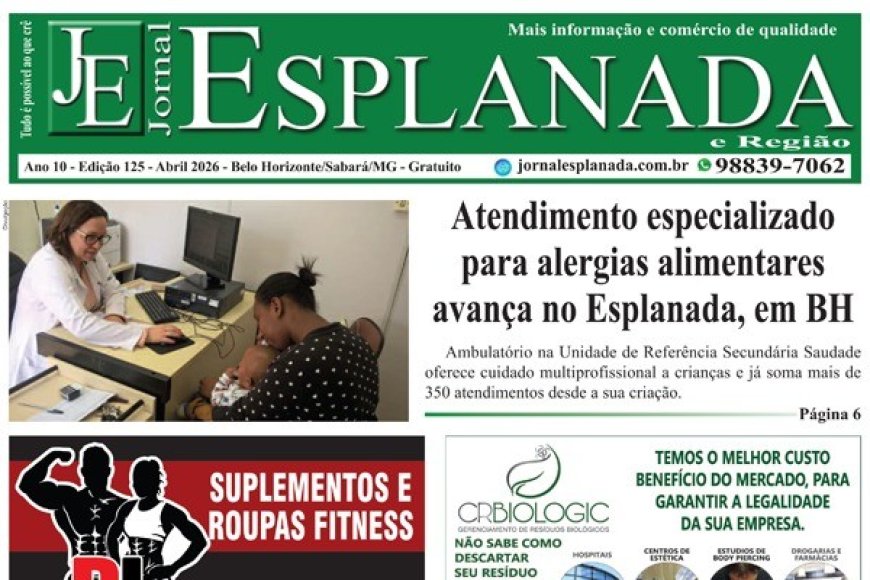 Edição 124 - Abril 2026- Jornal Esplanada