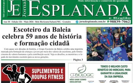 Edição 125 - Maio 2026- Jornal Esplanada