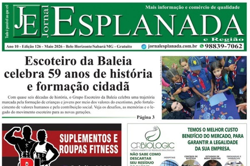 Edição 125 - Maio 2026- Jornal Esplanada