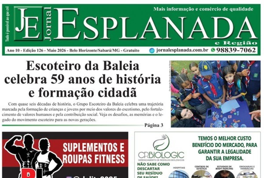 Edição 125 - Maio 2026- Jornal Esplanada
