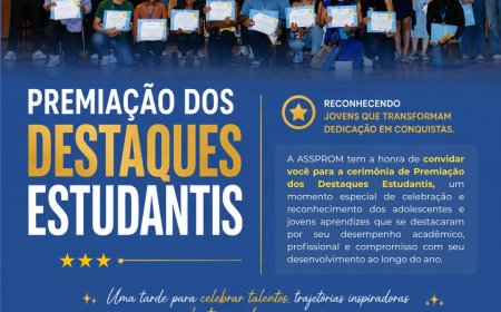 Jovens aprendizes de Minas são homenageados por excelência escolar e histórias de superação em premiação da Assprom