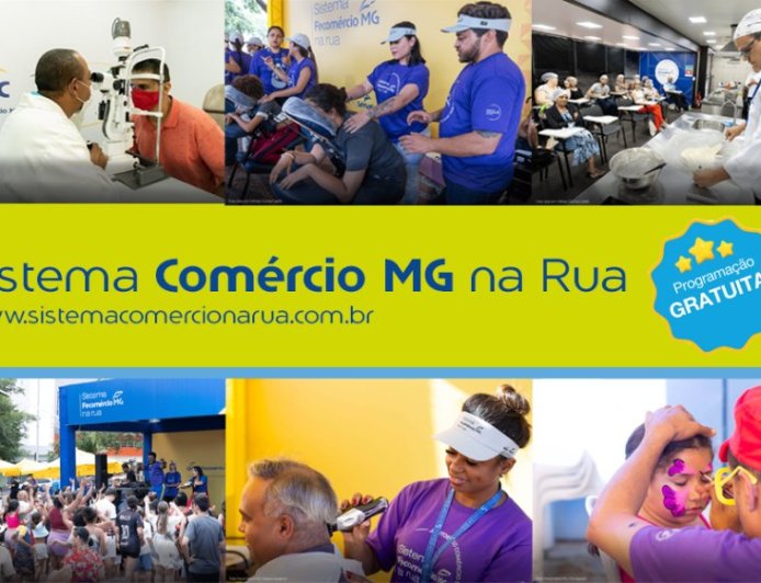 Sistema Comércio na Rua leva serviços, cultura e oportunidades a cidades mineiras