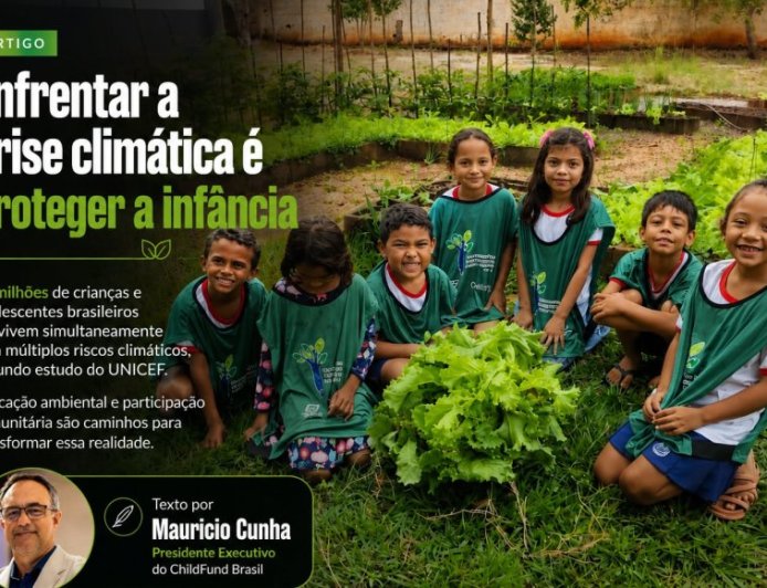 Enfrentar a crise climática é proteger a infância