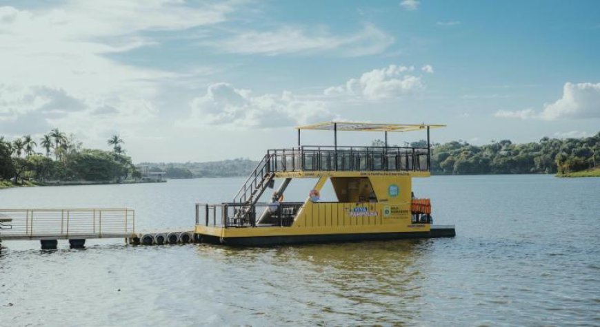 Navegação turística na Lagoa da Pampulha será ampliada por mais 12 meses em Belo Horizonte