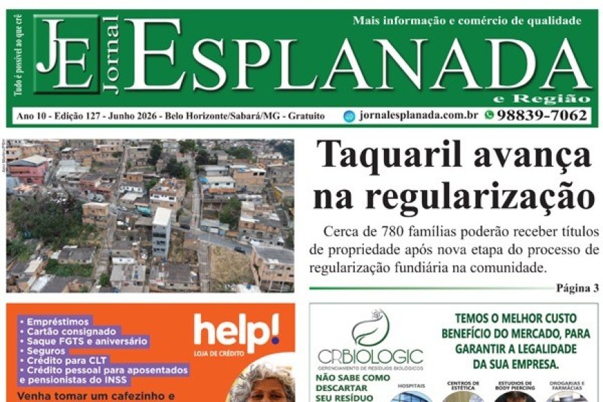 Edição 126 -Junho 2026- Jornal Esplanada